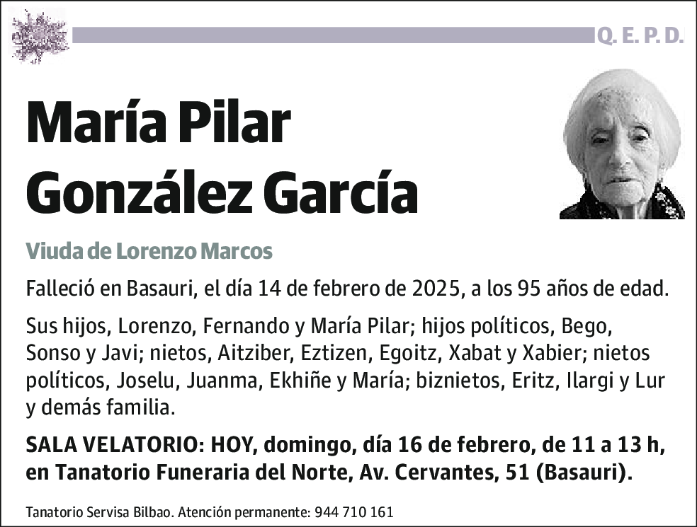 Maria Pilar González García