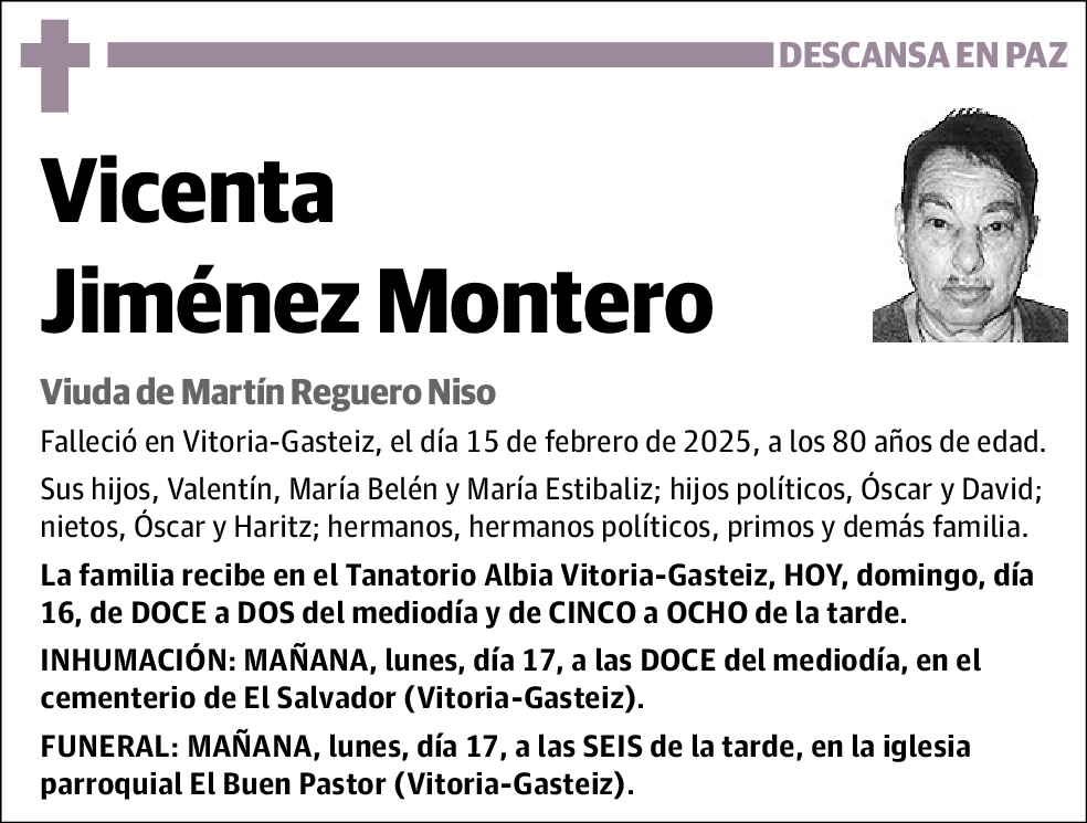 Vicenta Jiménez Montero