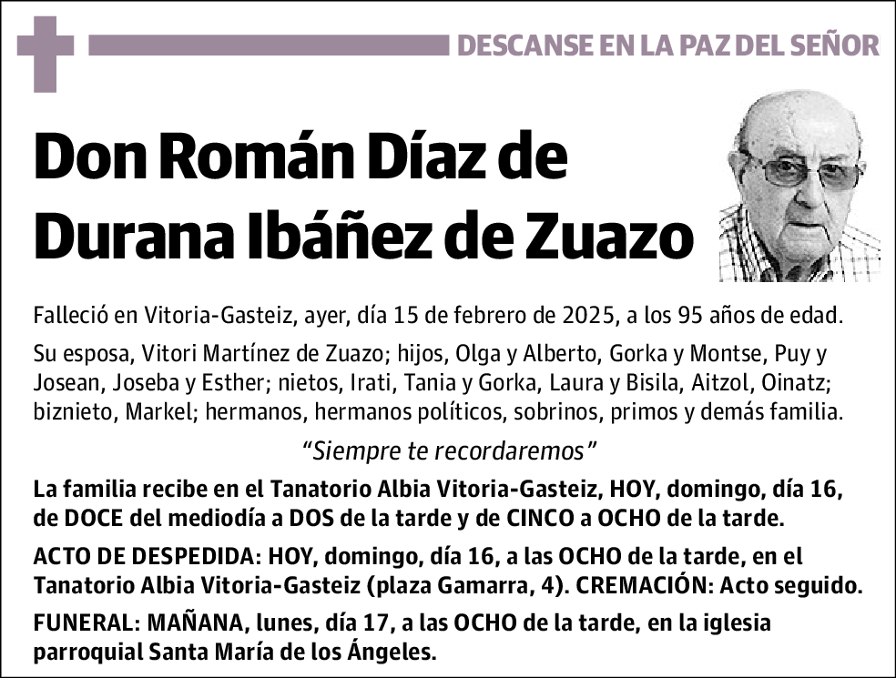 Román Díaz de Durana Ibáñez de Zuazo