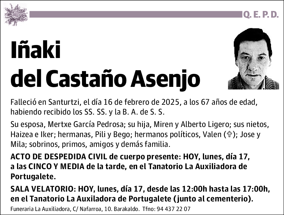 Iñaki del Castaño Asenjo