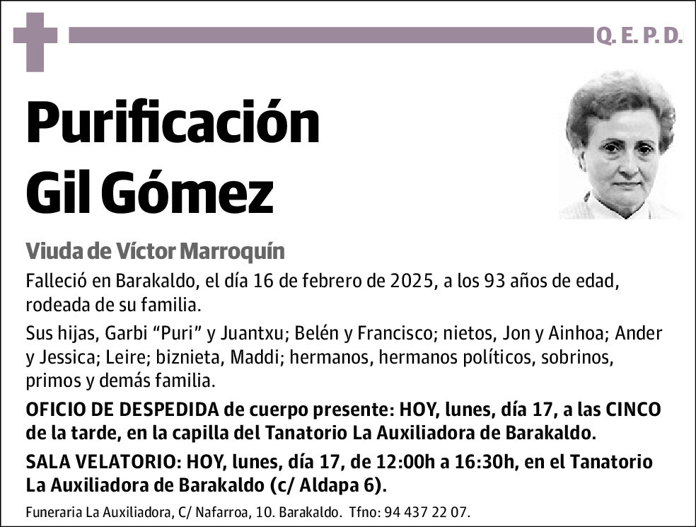 Purificación Gil Gómez