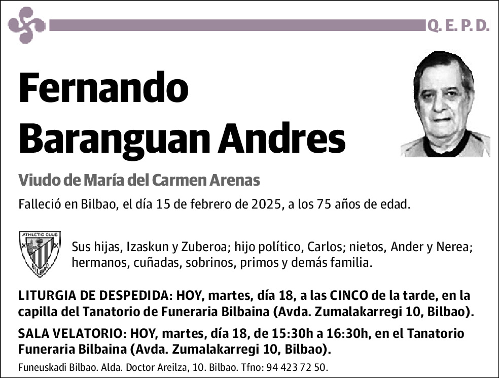 Fernando Baranguan Andres