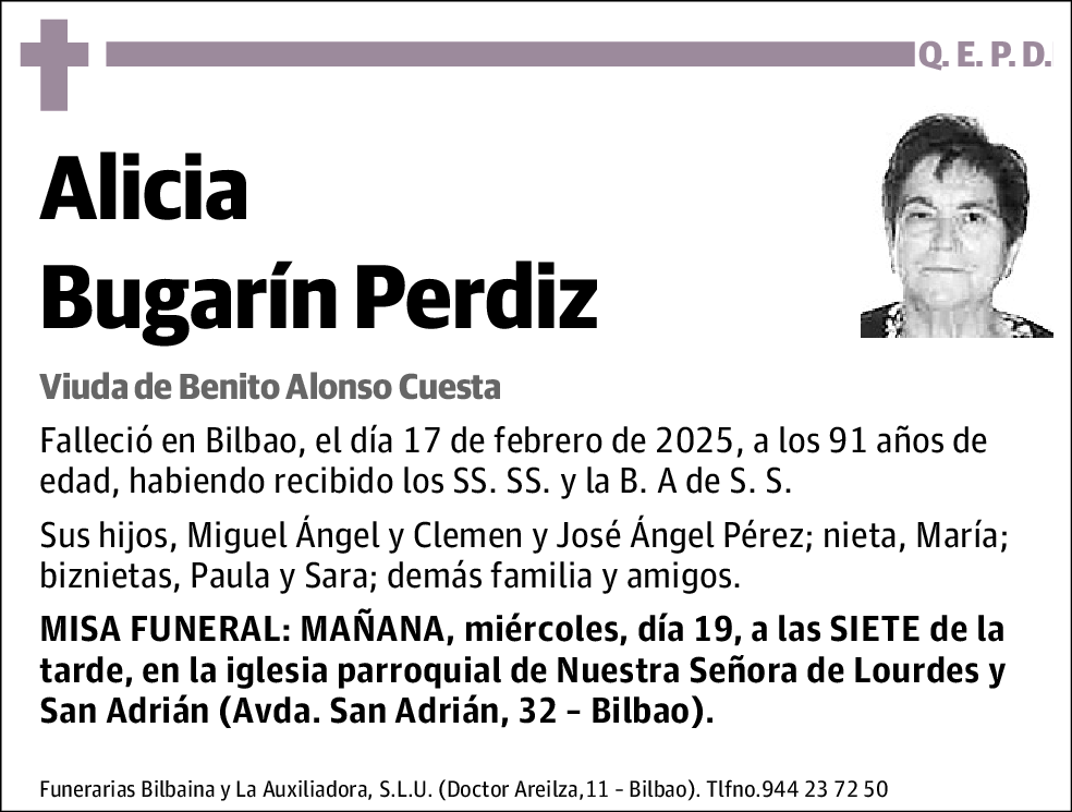 Alicia Bugarín Perdiz