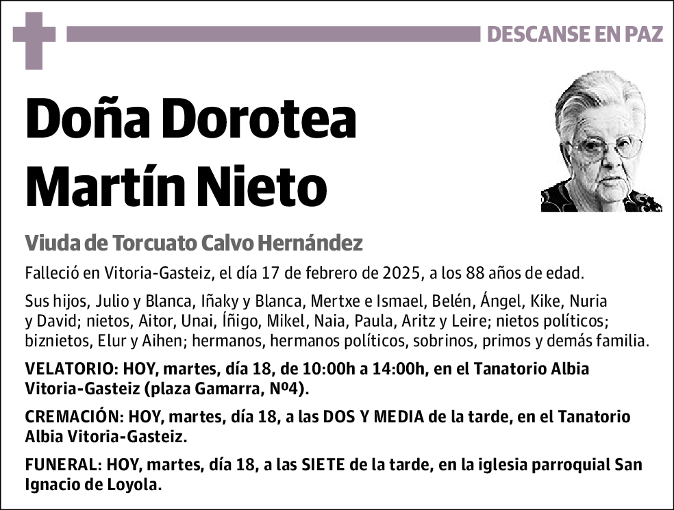 Dorotea Martín Nieto