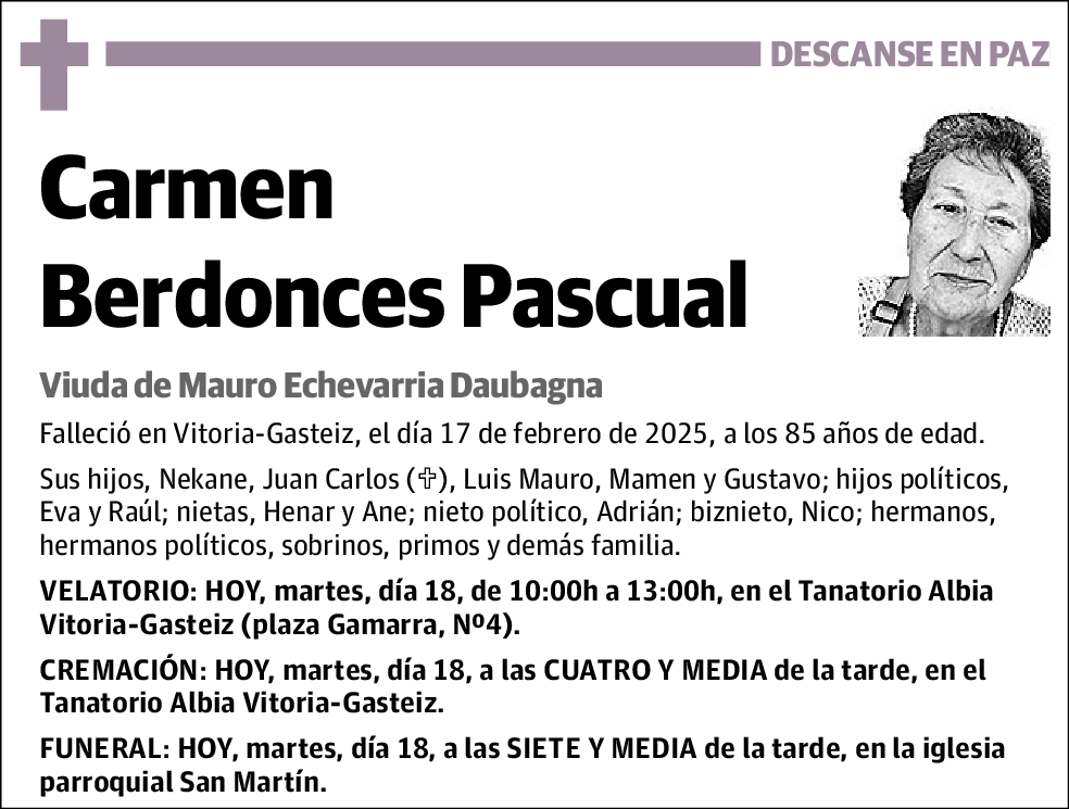 Carmen Berdonces Pascual