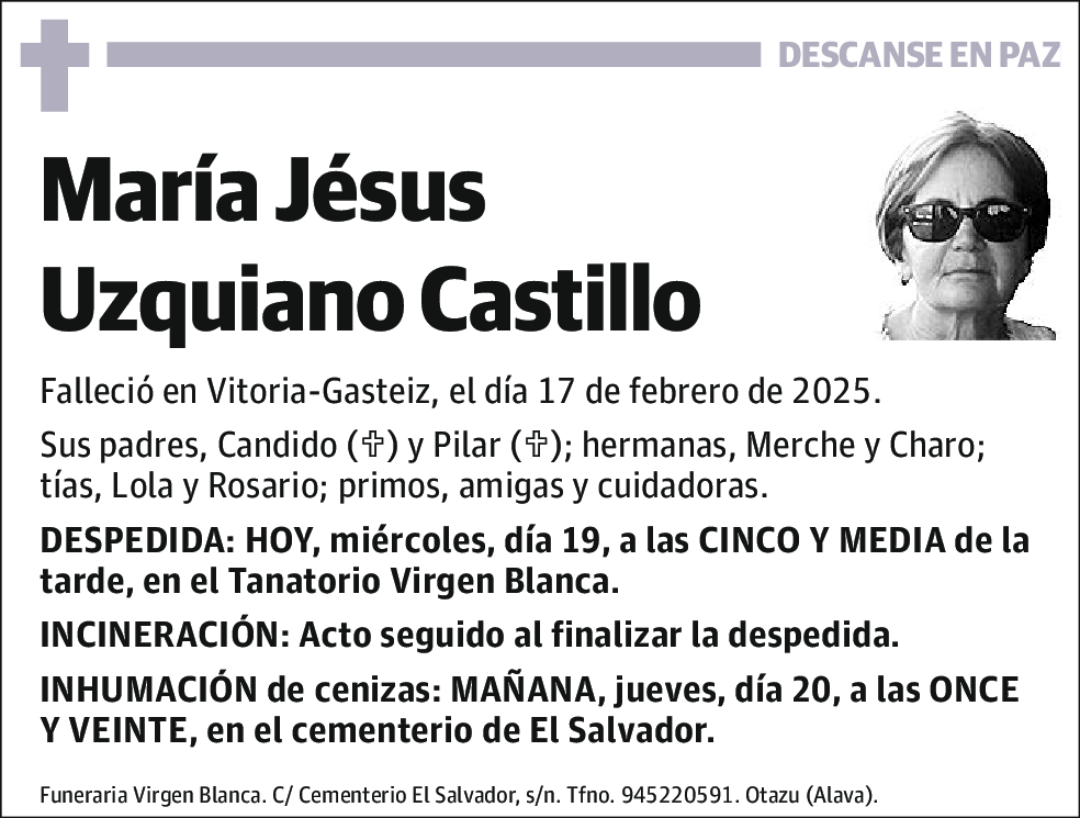 María Jesús Uzquiano Castillo