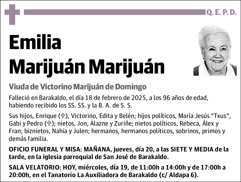 Emilia Marijuán Marijuán