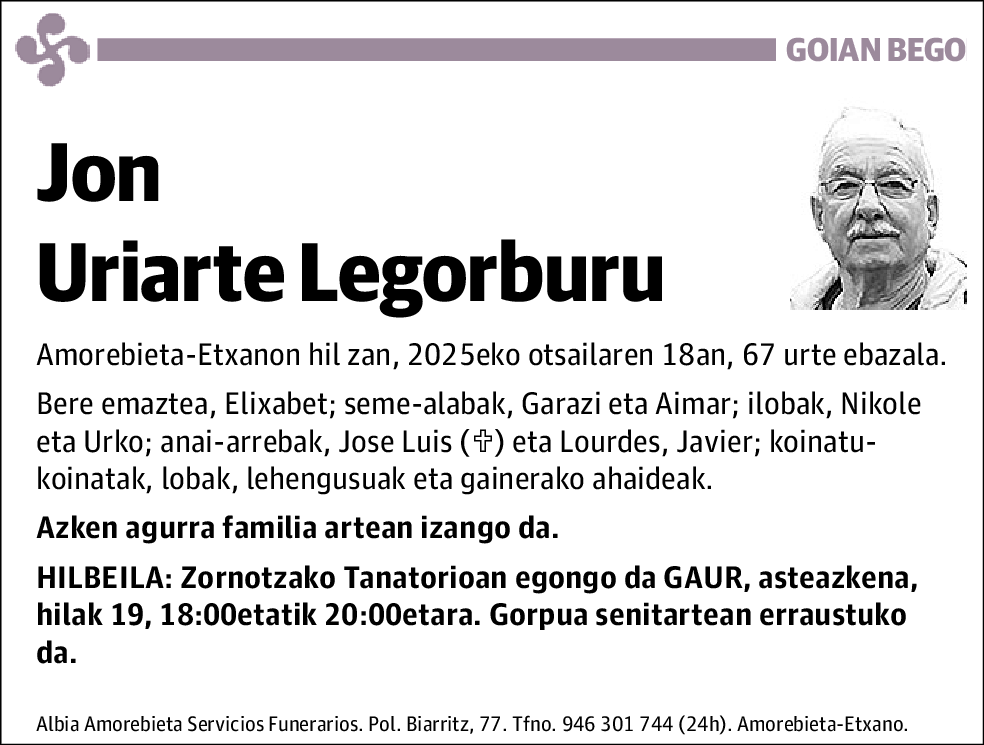 Jon Uriarte Legorburu