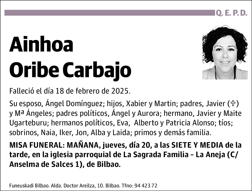 Ainhoa Oribe Carbajo