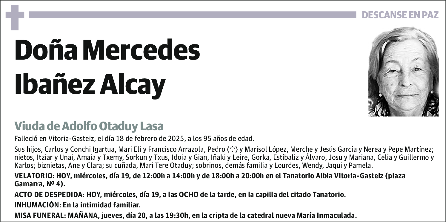 Mercedes Ibañez Alcay