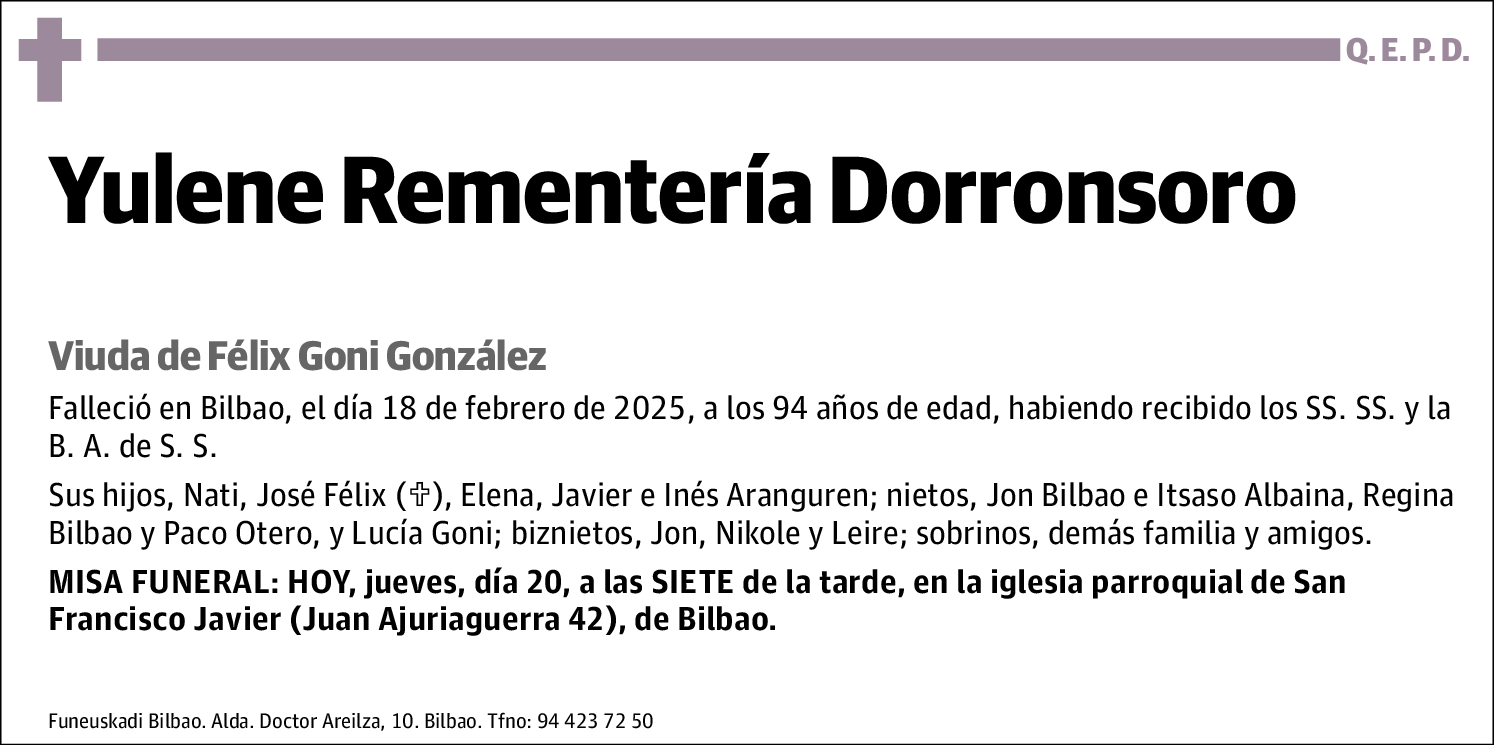 Yulene Rementería Dorronsoro