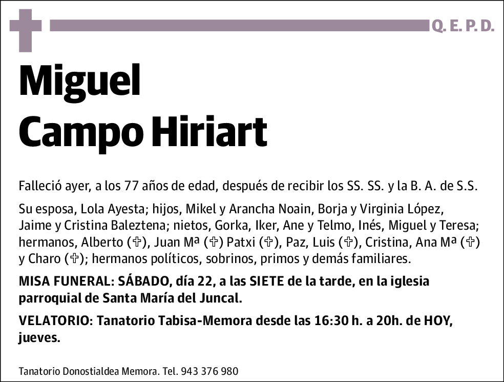 Miguel Campo Hiriart