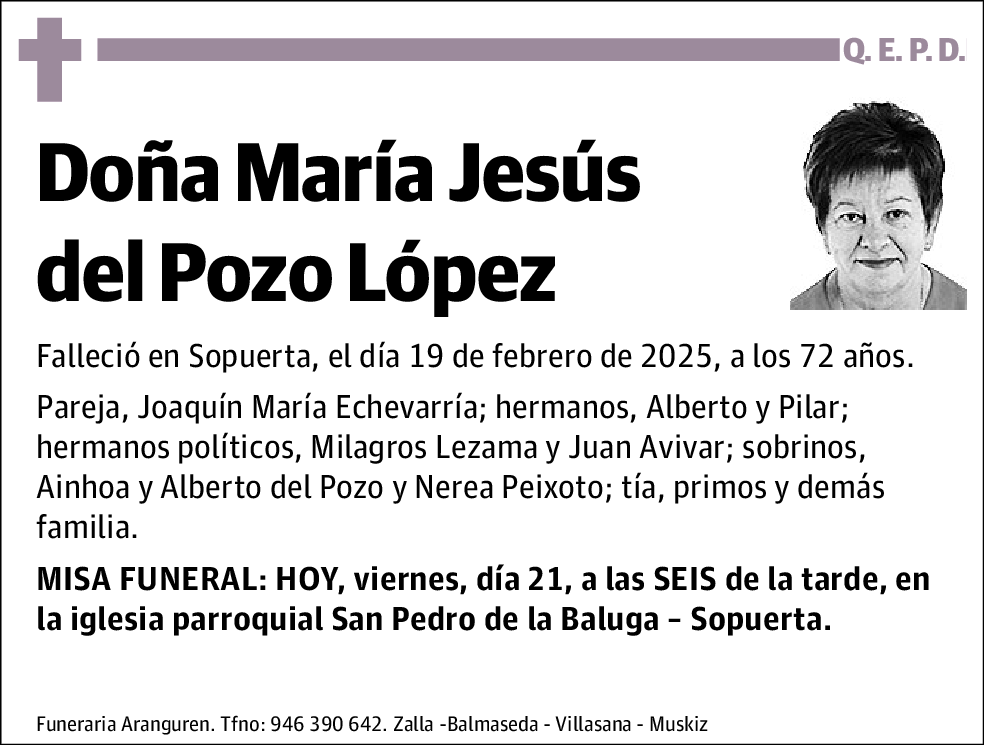 María Jesús del Pozo López