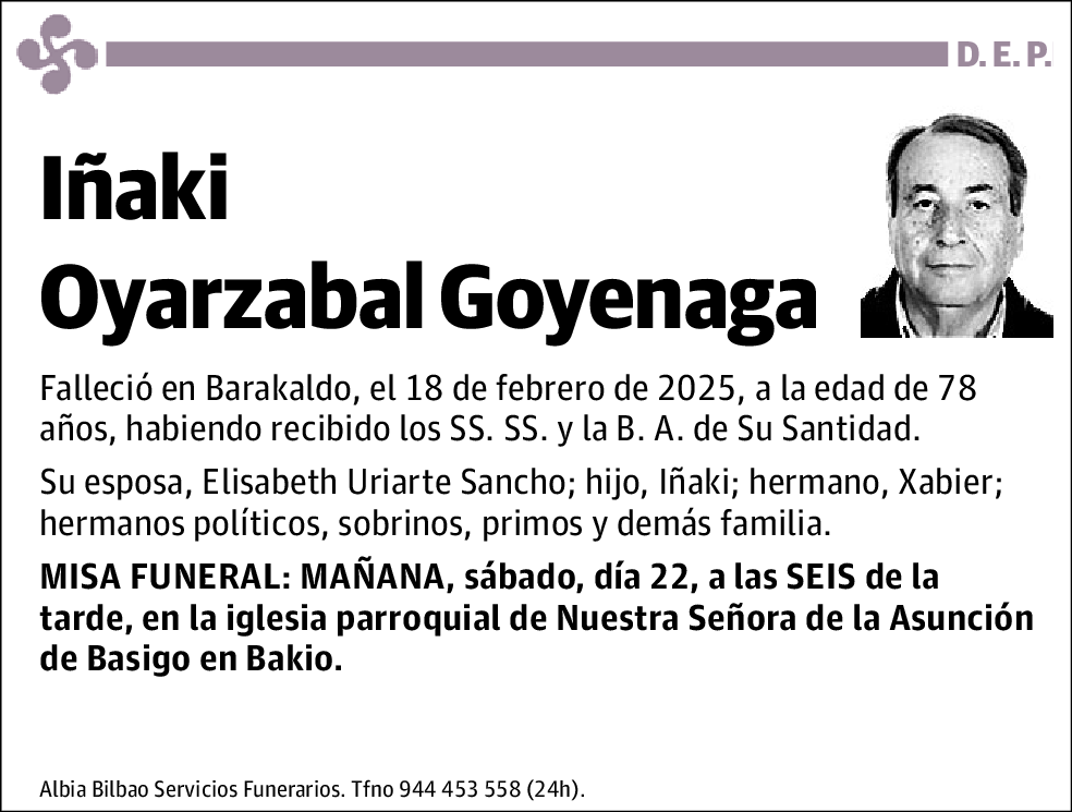 Iñaki Oyarzabal Goyenaga