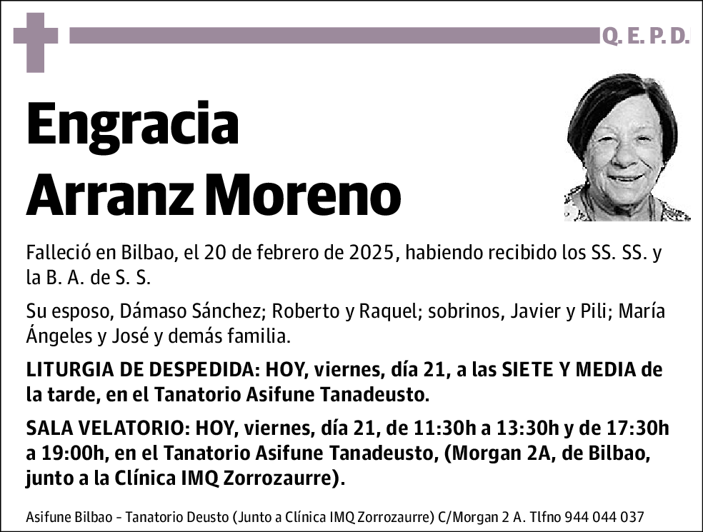 Engracia Arranz Moreno