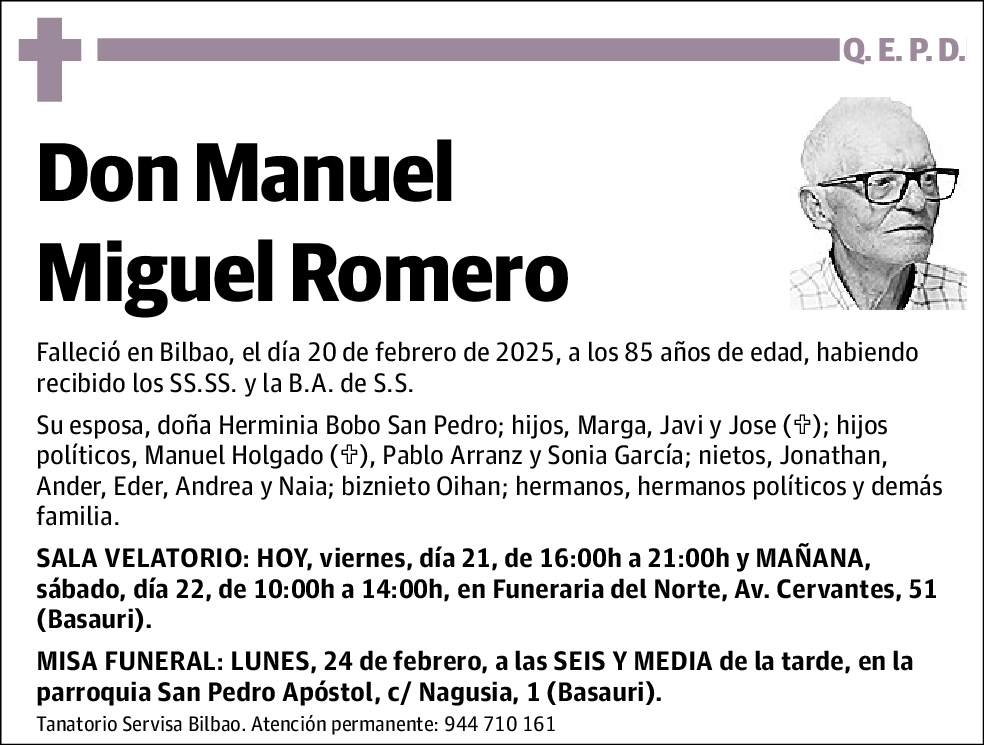 Manuel Miguel Romero