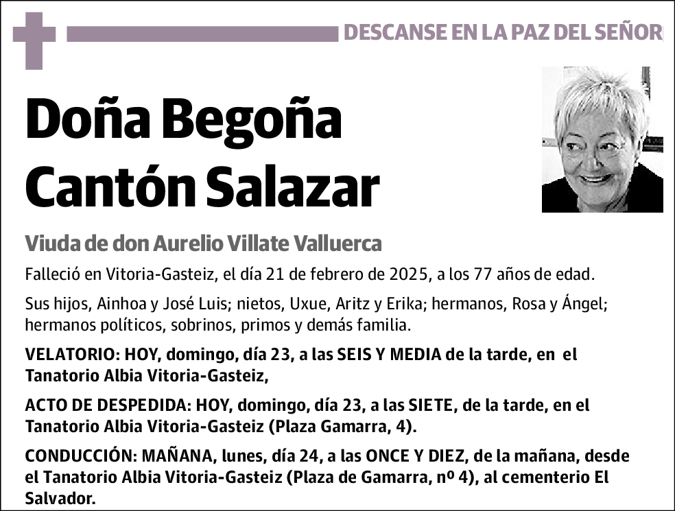 Begoña Cantón Salzar