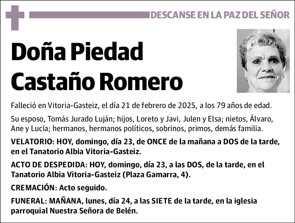 Piedad Castaño Romero