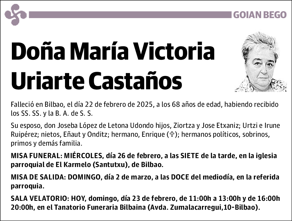 María Victoria Uriarte Castaños