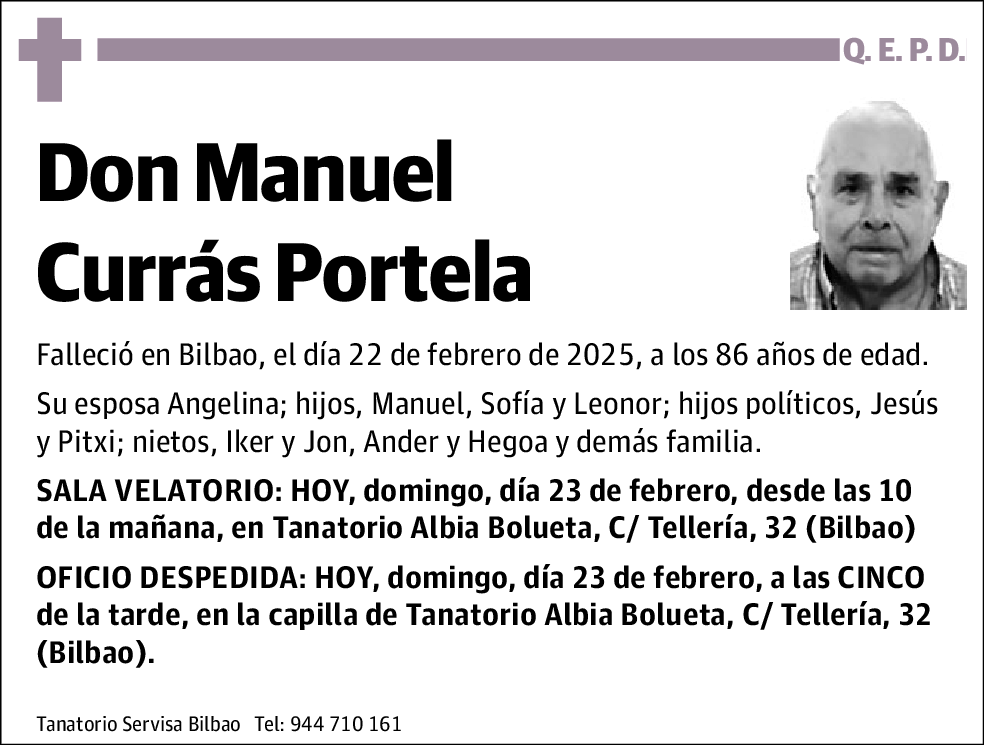 Manuel Curras Portela