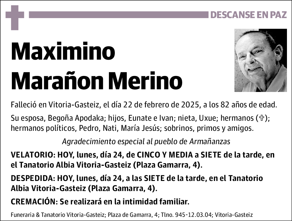 Maximino Marañon Merino