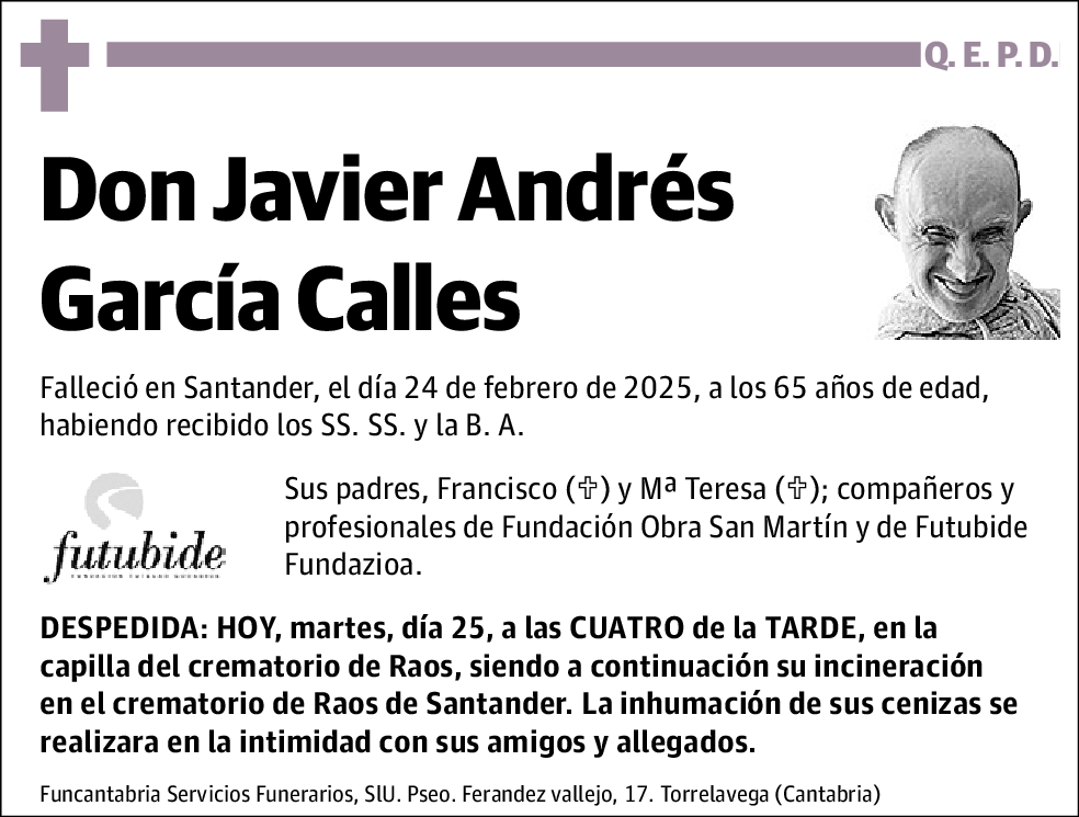 Javier Andrés García Calles