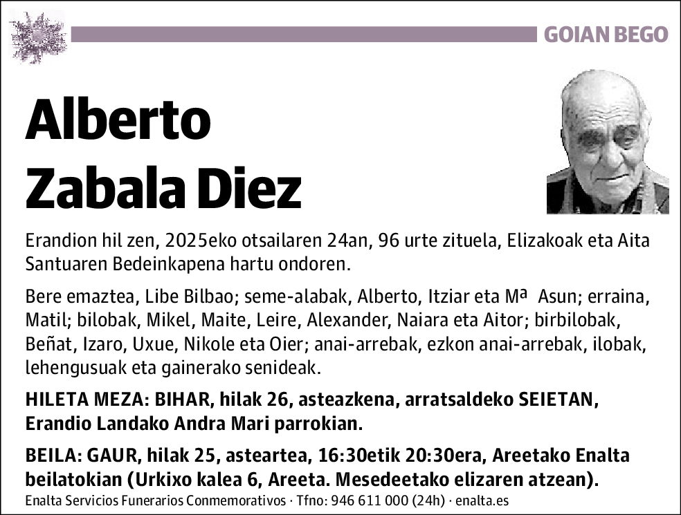 Alberto Zabala Diez