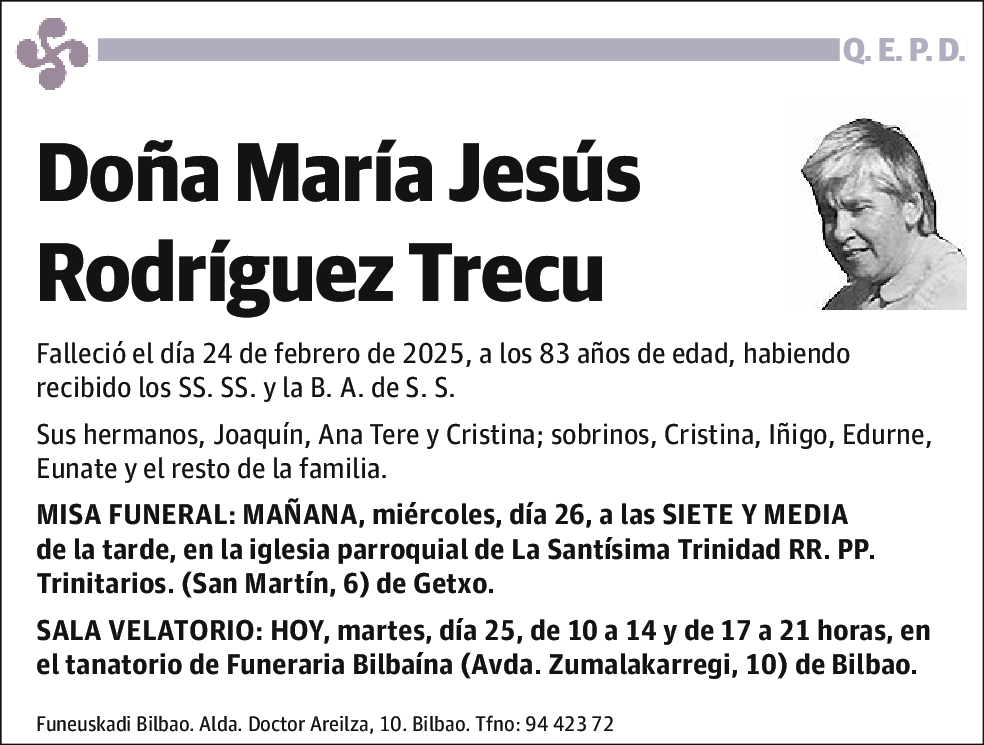 Maria Jesus Rodriguez Trecu