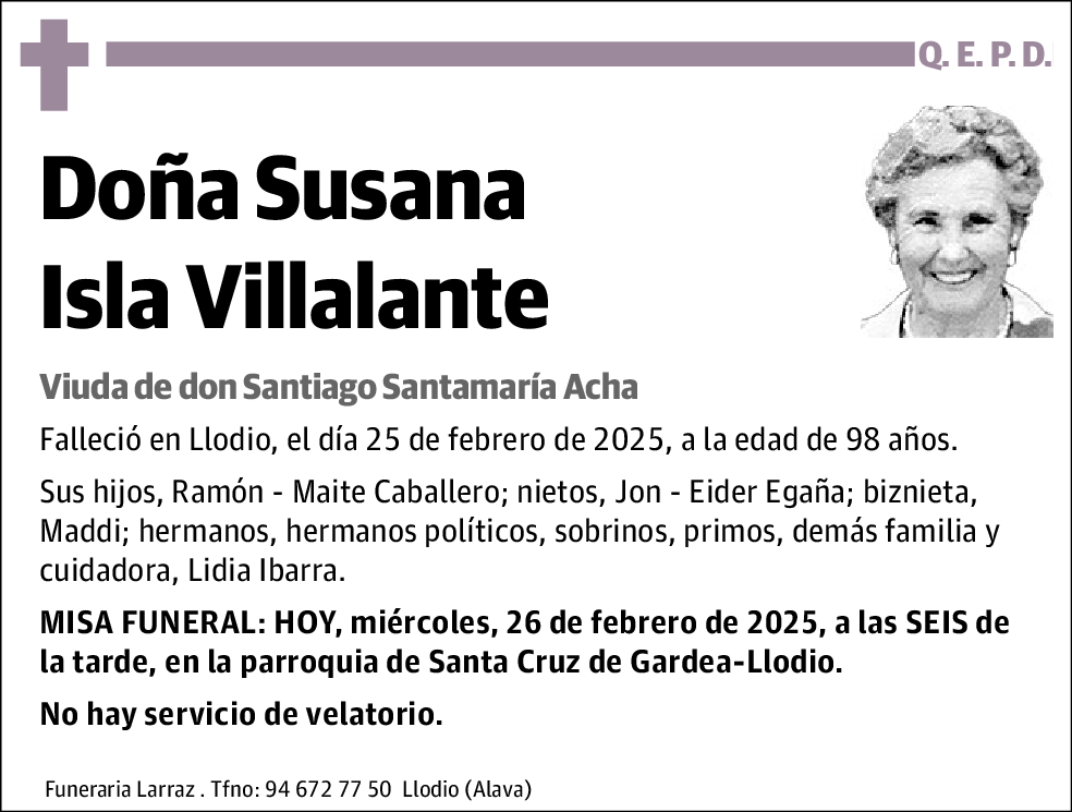 Susana Isla Villalante