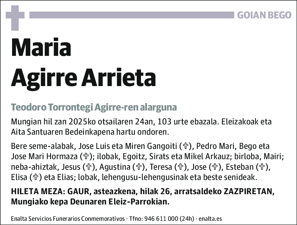 Maria Agirre Arrieta