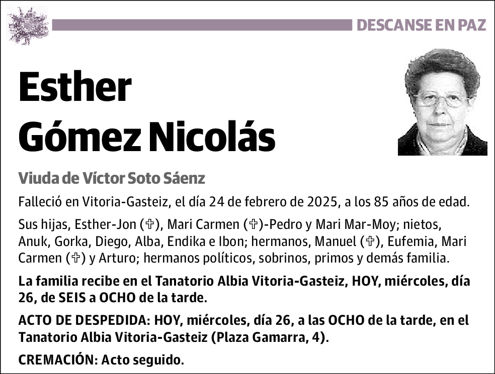 Esther Gómez Nicolás
