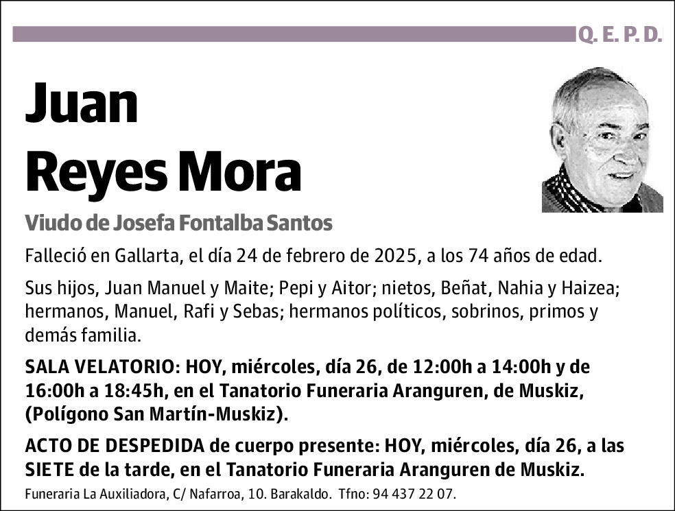 Juan Reyes Mora