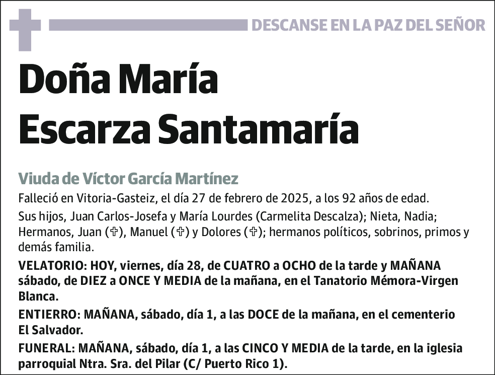 María Escarza Santamaría
