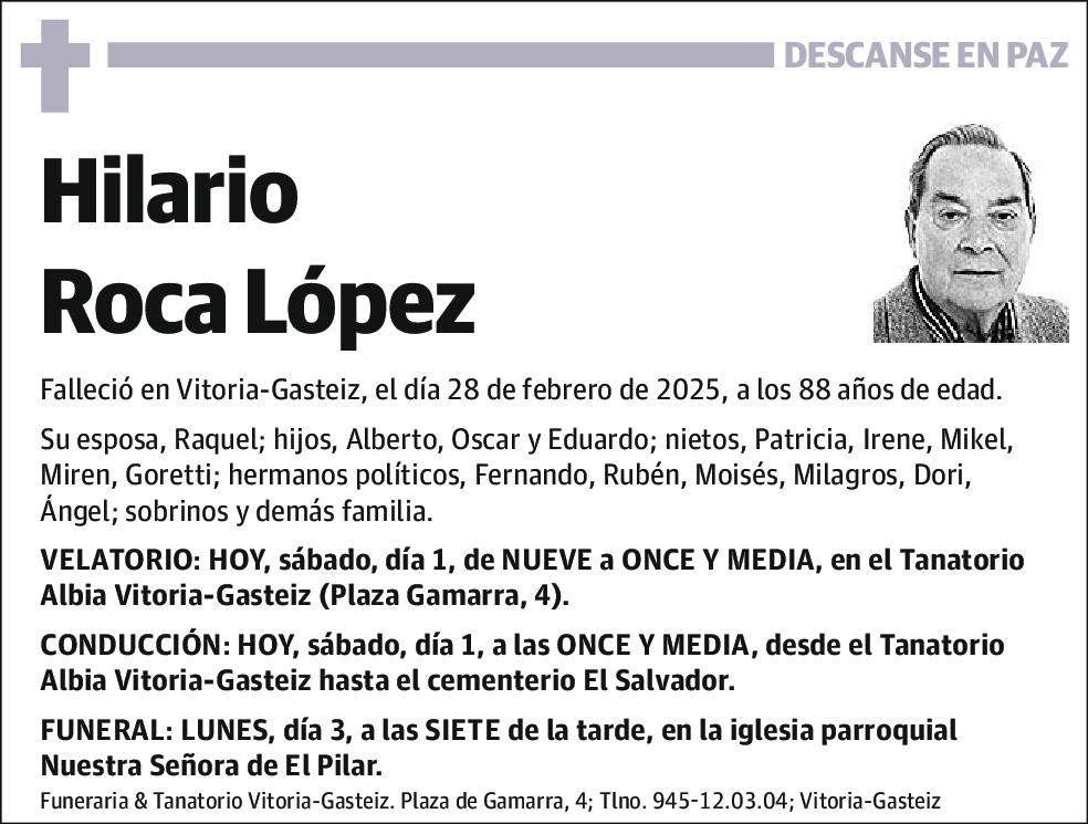 Hilario Roca López