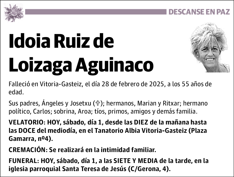 Idoia Ruiz de Loizaga Aguinaco