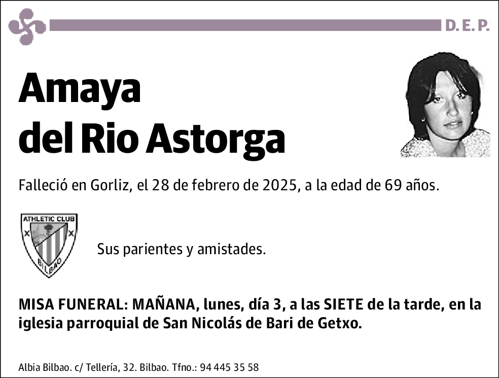 Amaya del Rio Astorga