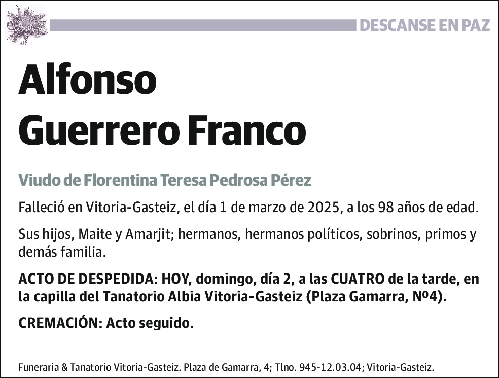 Alfonso Guerrero Franco