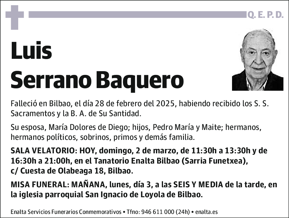 Luis Serrano Baquero