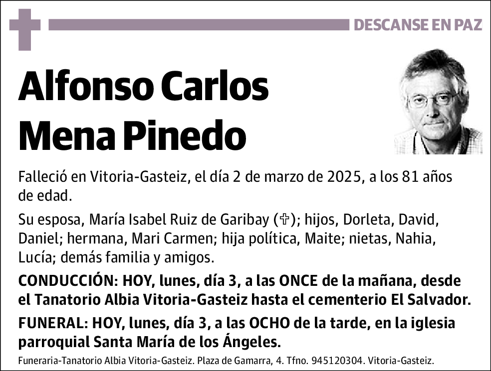 Alfonso Carlos Mena Pinedo