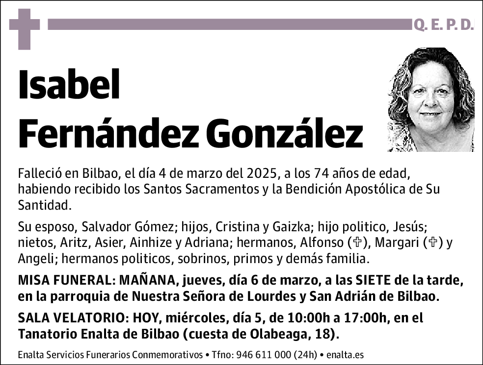 Isabel Fernández González