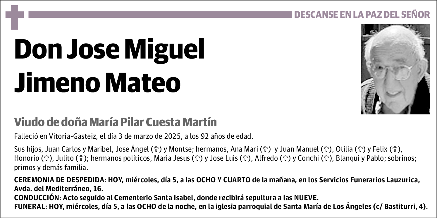 Jose Miguel Jimeno Mateo