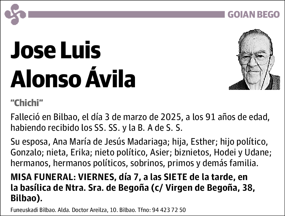 Jose Luis Alonso Ávila