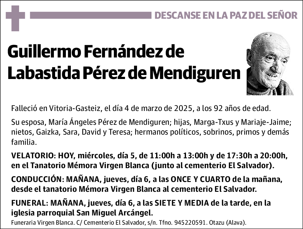 Guillermo Fernández de Labastida Pérez de Mendiguren