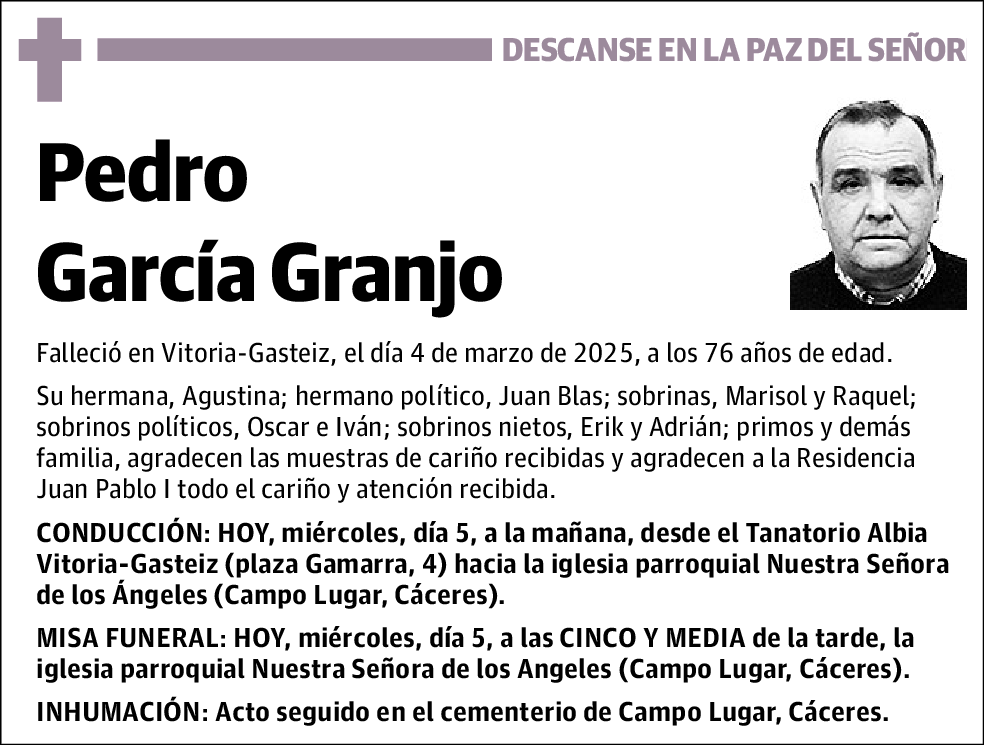 Pedro García Granjo