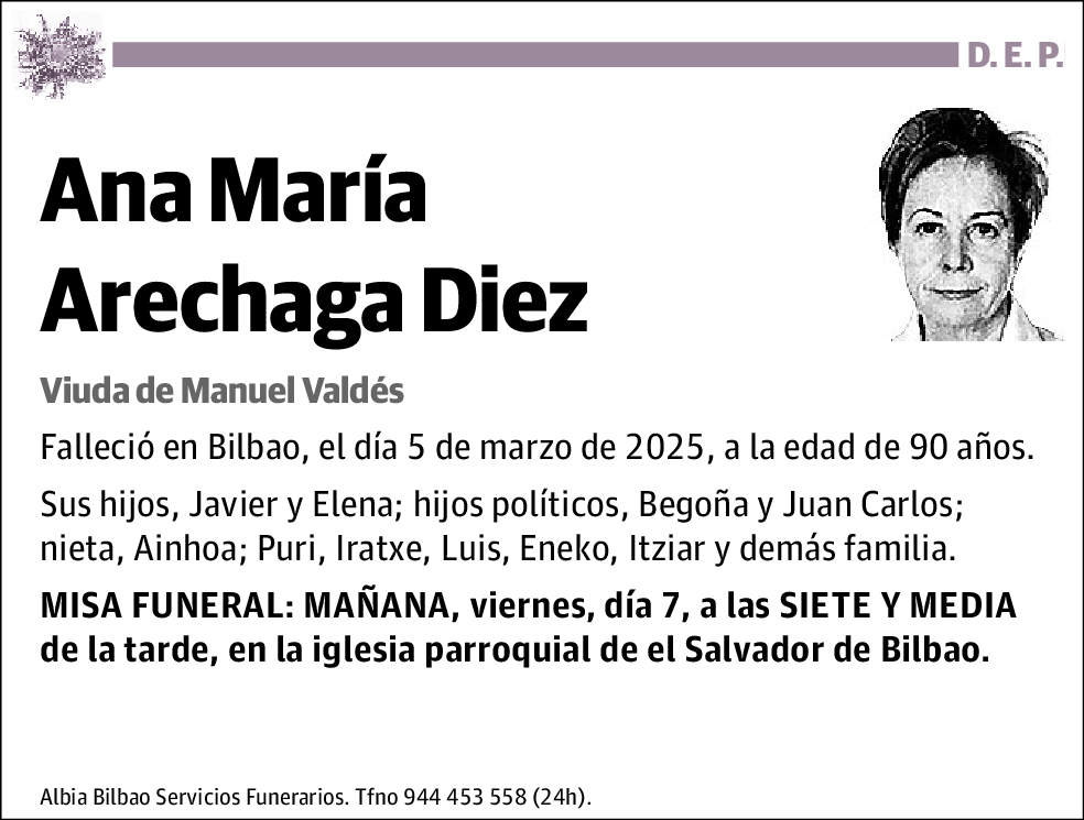 Ana María Arechaga Diez