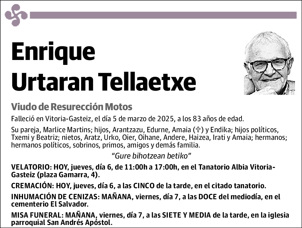 Enrique Urtaran Tellaetxe