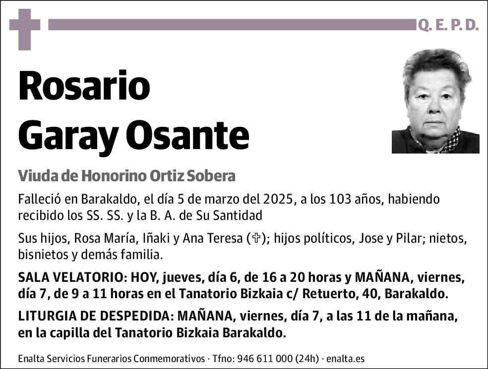 Rosario Garay Osante