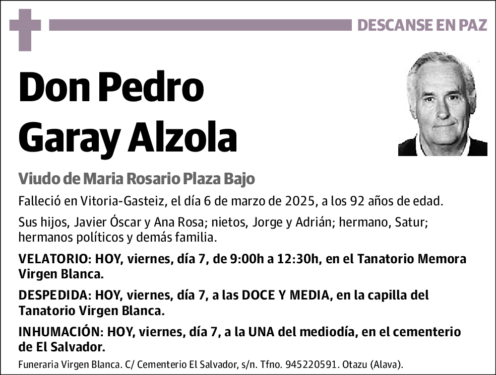 Pedro Garay Alzola