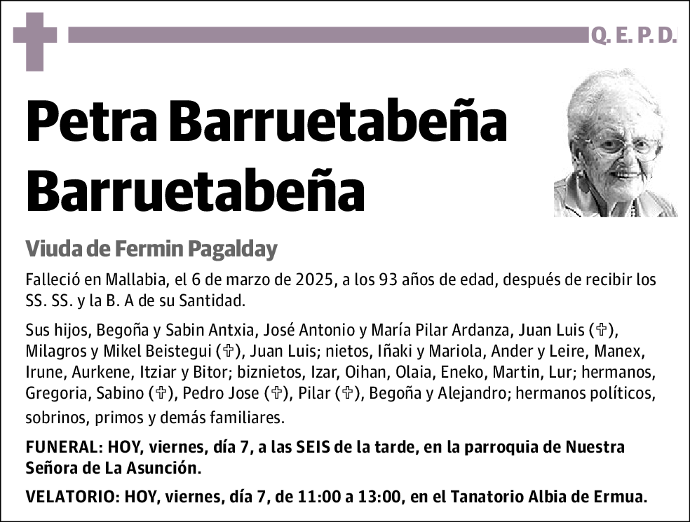 Petra Barruetabeña Barruetabeña