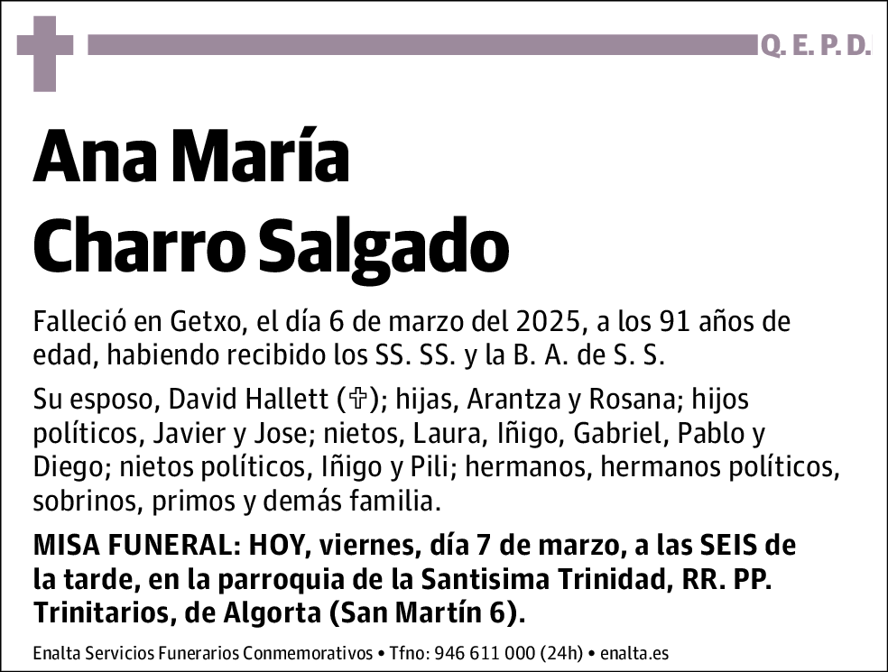 Ana María Charro Salgado